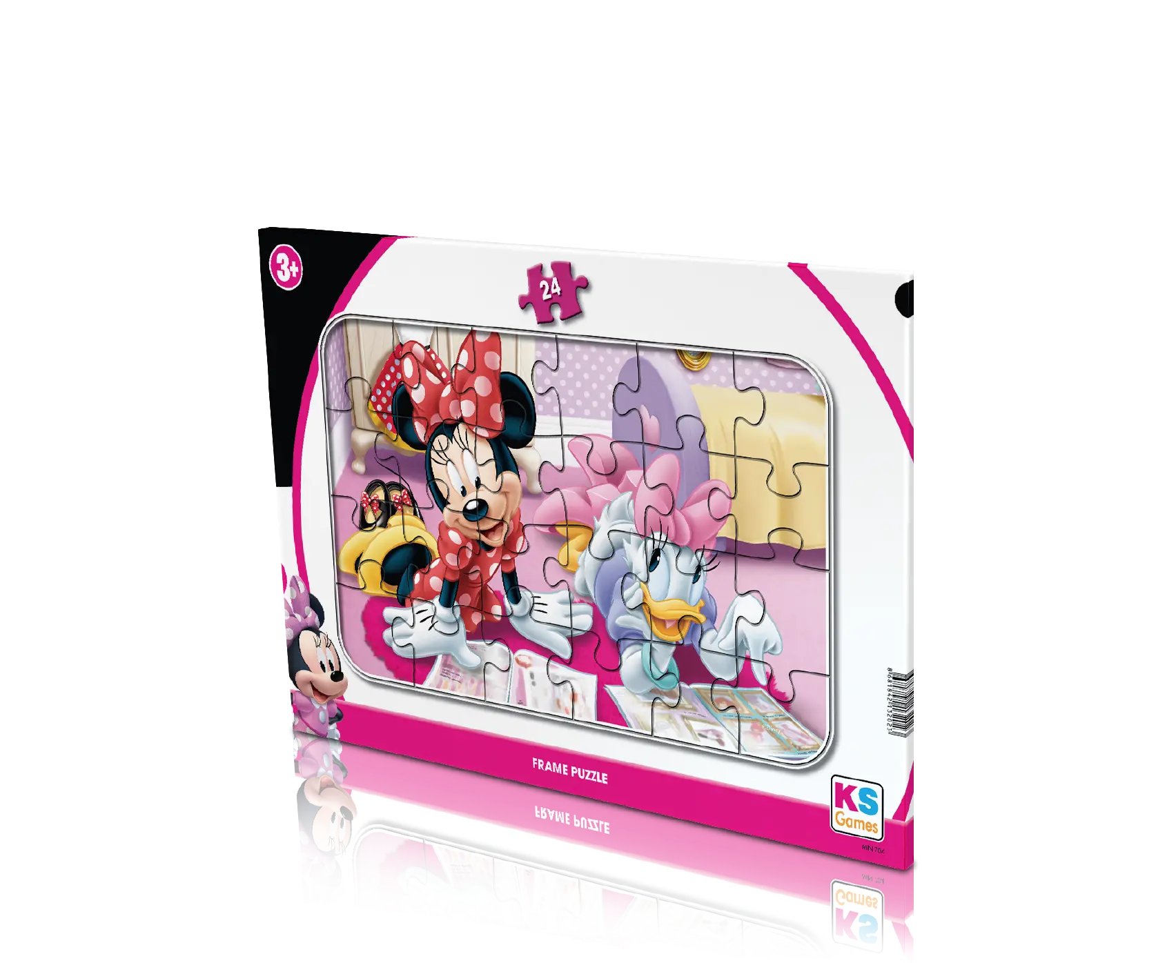 Minnie Mouse Frame Puzzle 24 Parça