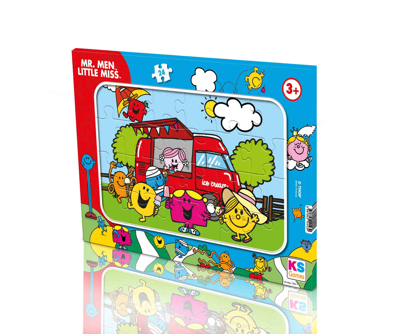 Mr. Men Frame Puzzle Model 2