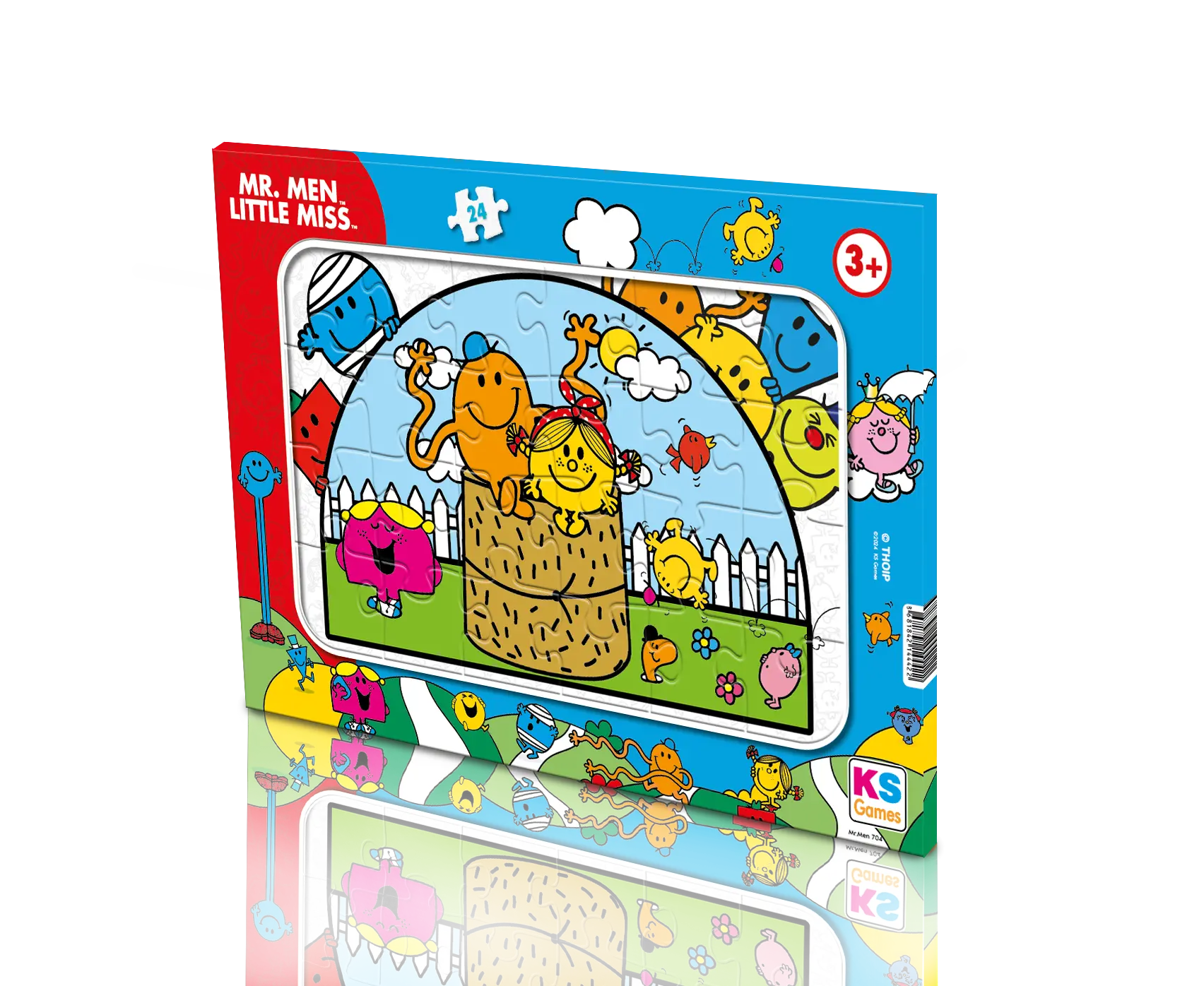 Mr. Men Frame Puzzle Model 1