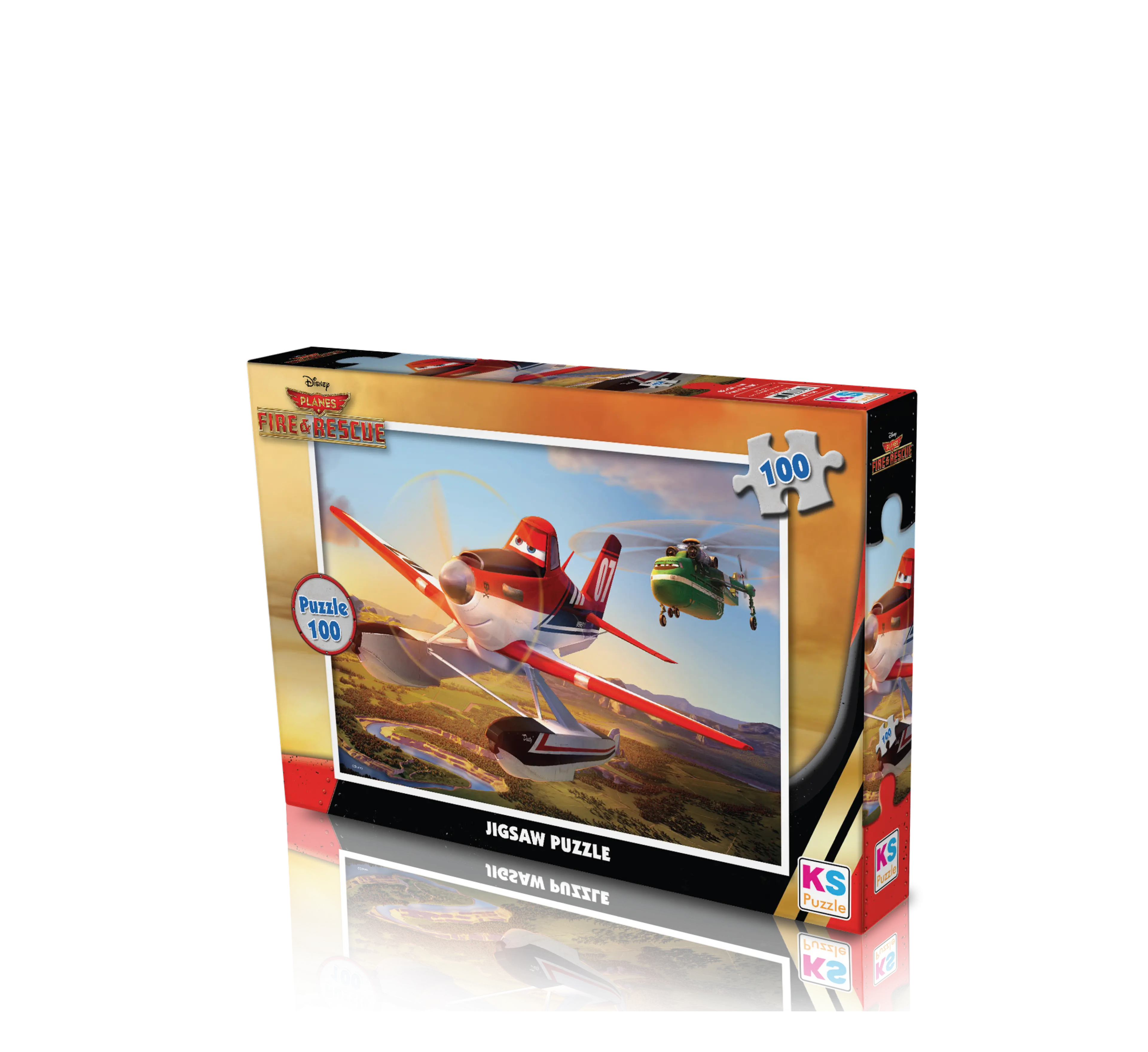 Planes 100 Parça Puzzle
