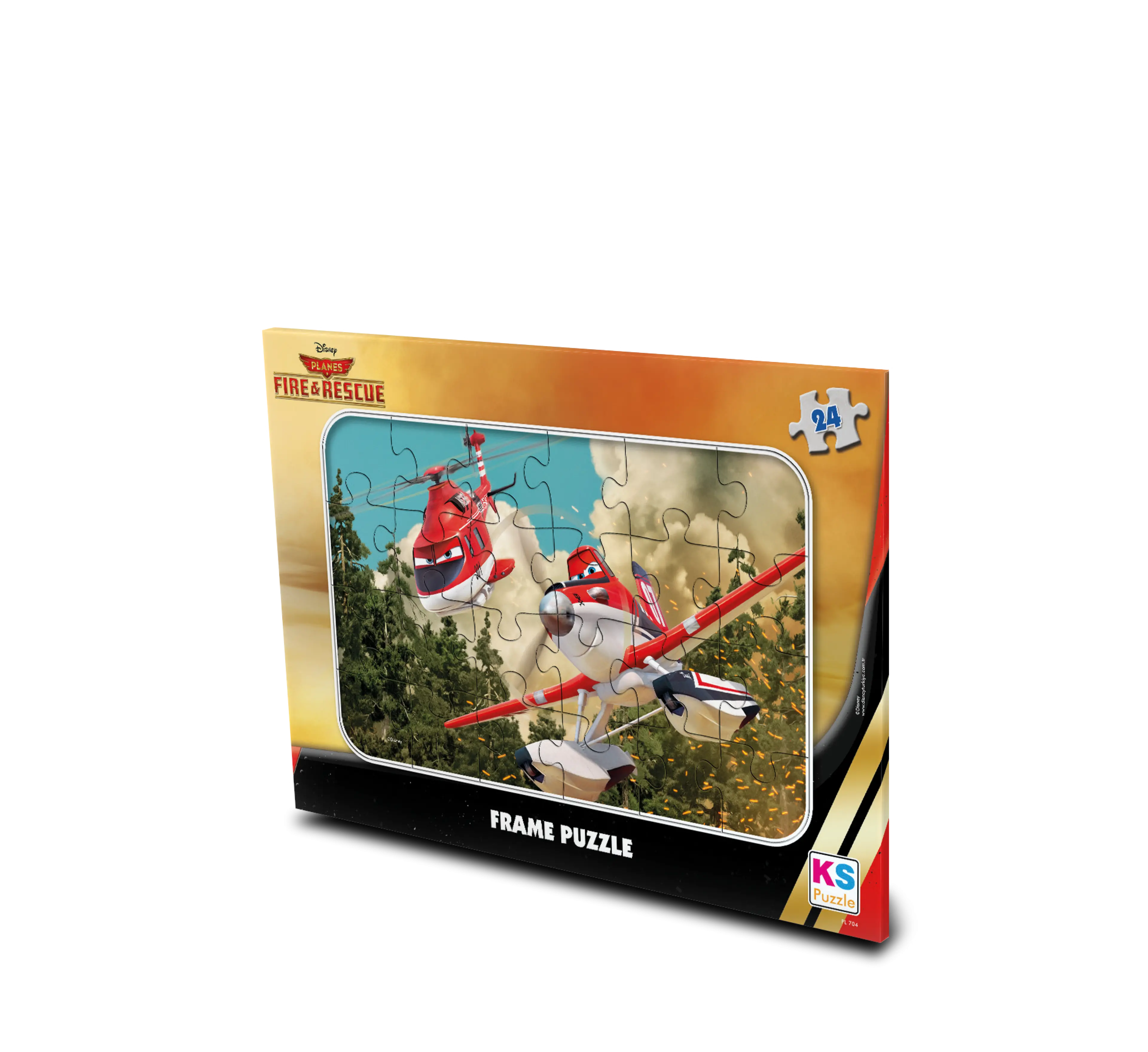 Planes Frame Puzzle 24 Parça