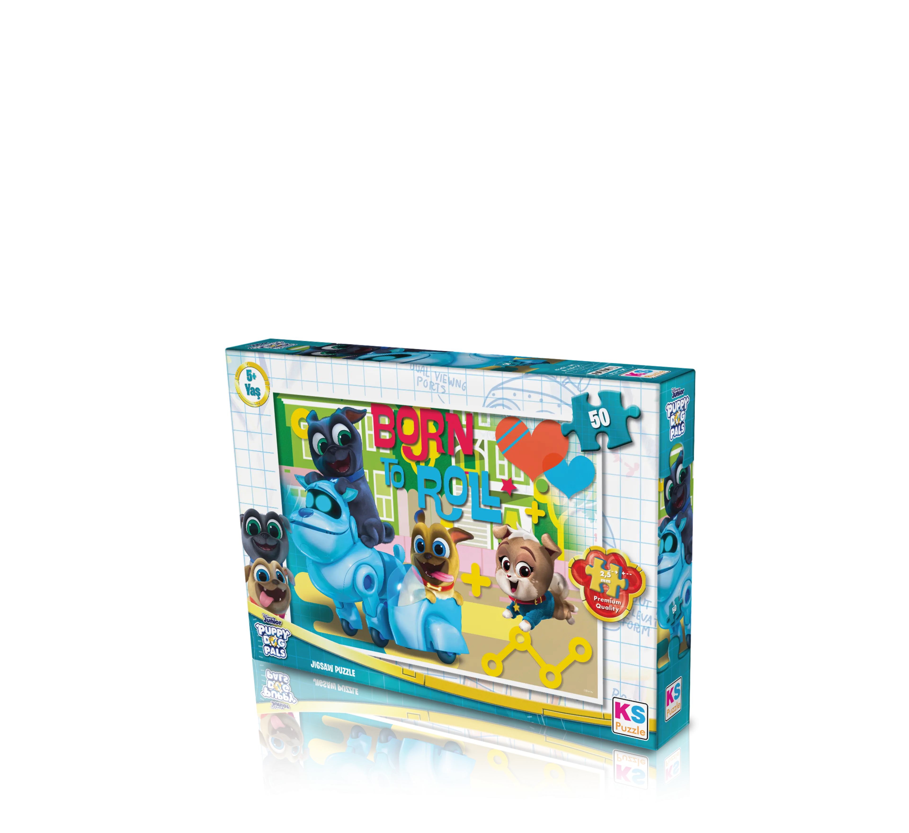 Puppy Dog Pals 50 Parça Puzzle