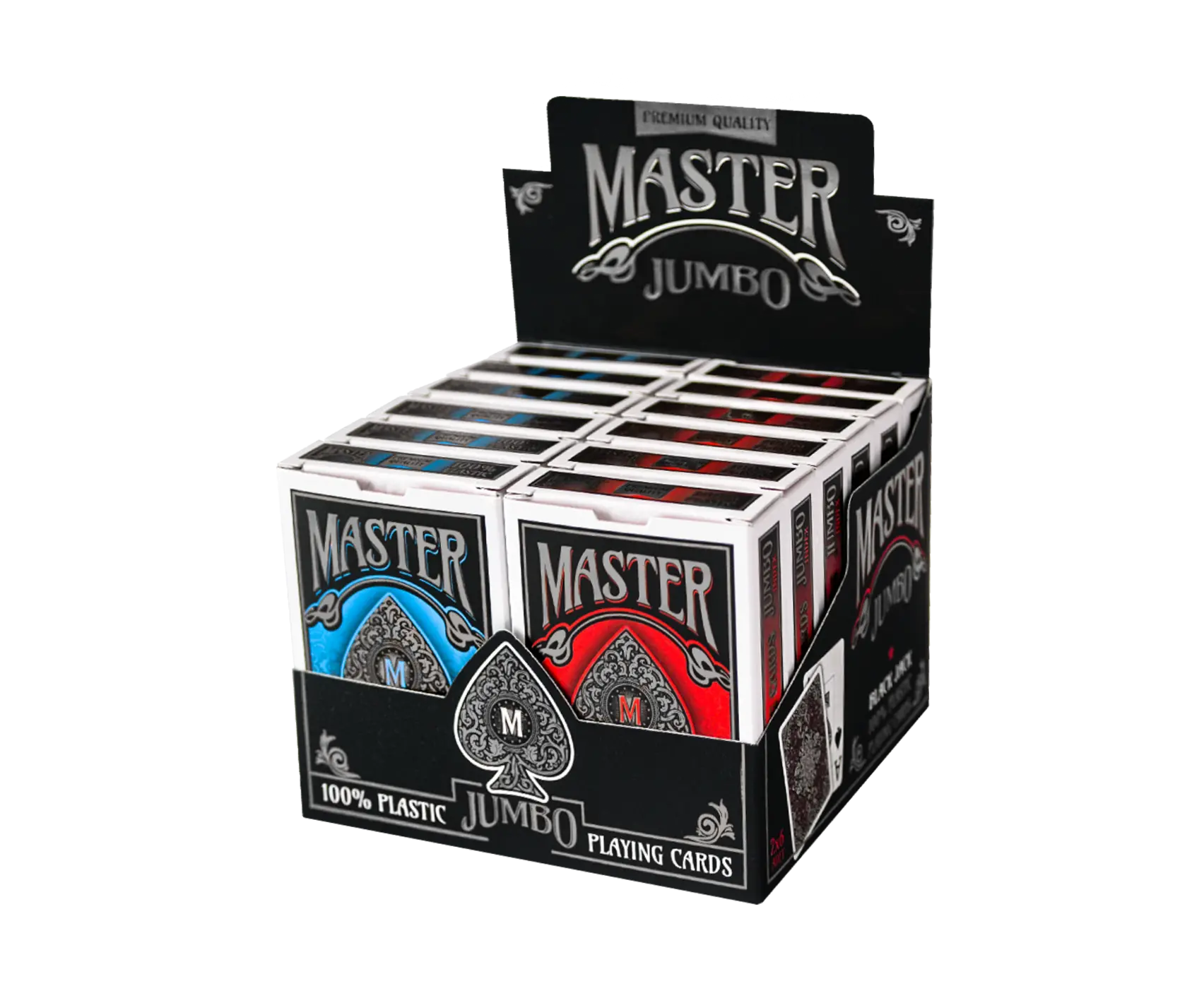 Master Jumbo Arrow Plastik Oyun Kağıdı