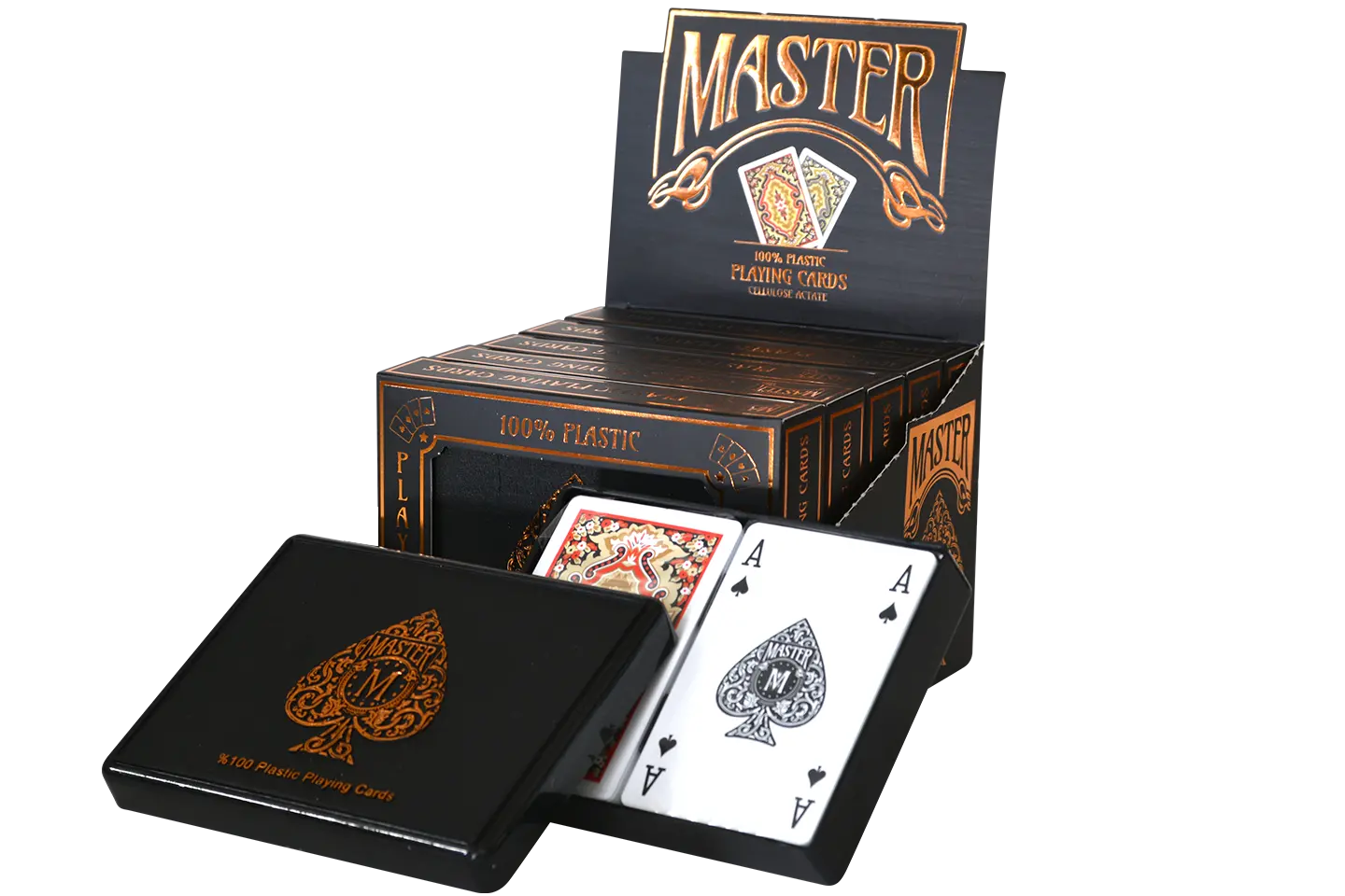Master Plastik 2'li Oyun Kağıdı (Mika Kutu)