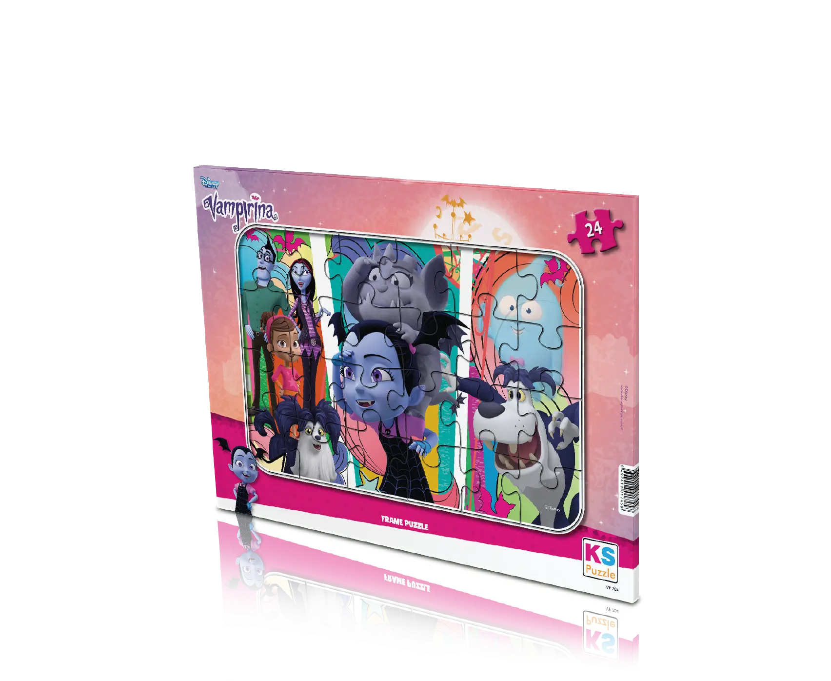 Vampirina Frame Puzzle 24 Parça