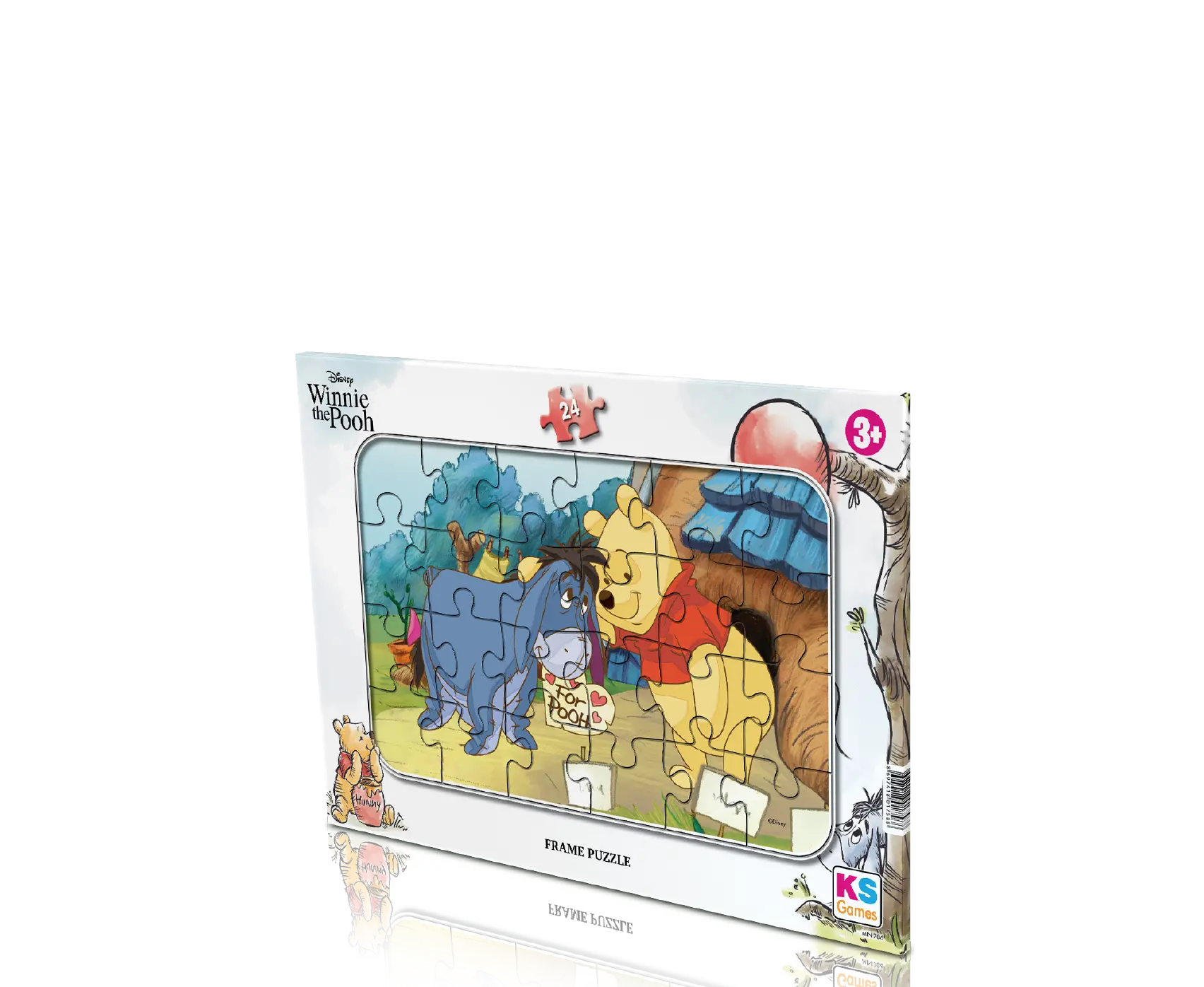 Winnie The Pooh Frame Puzzle 24 Parça